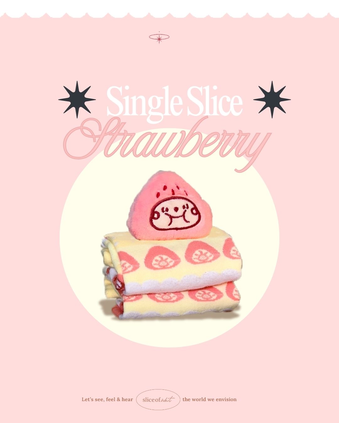 Strawberry & Chocolate Cake Socks