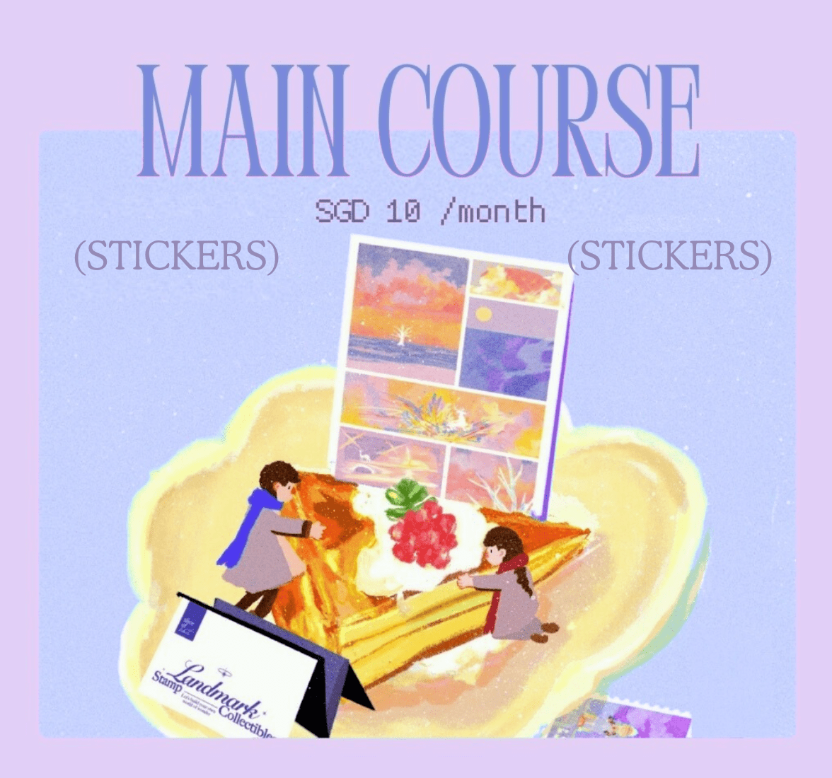 Main Course (Stickers Only)