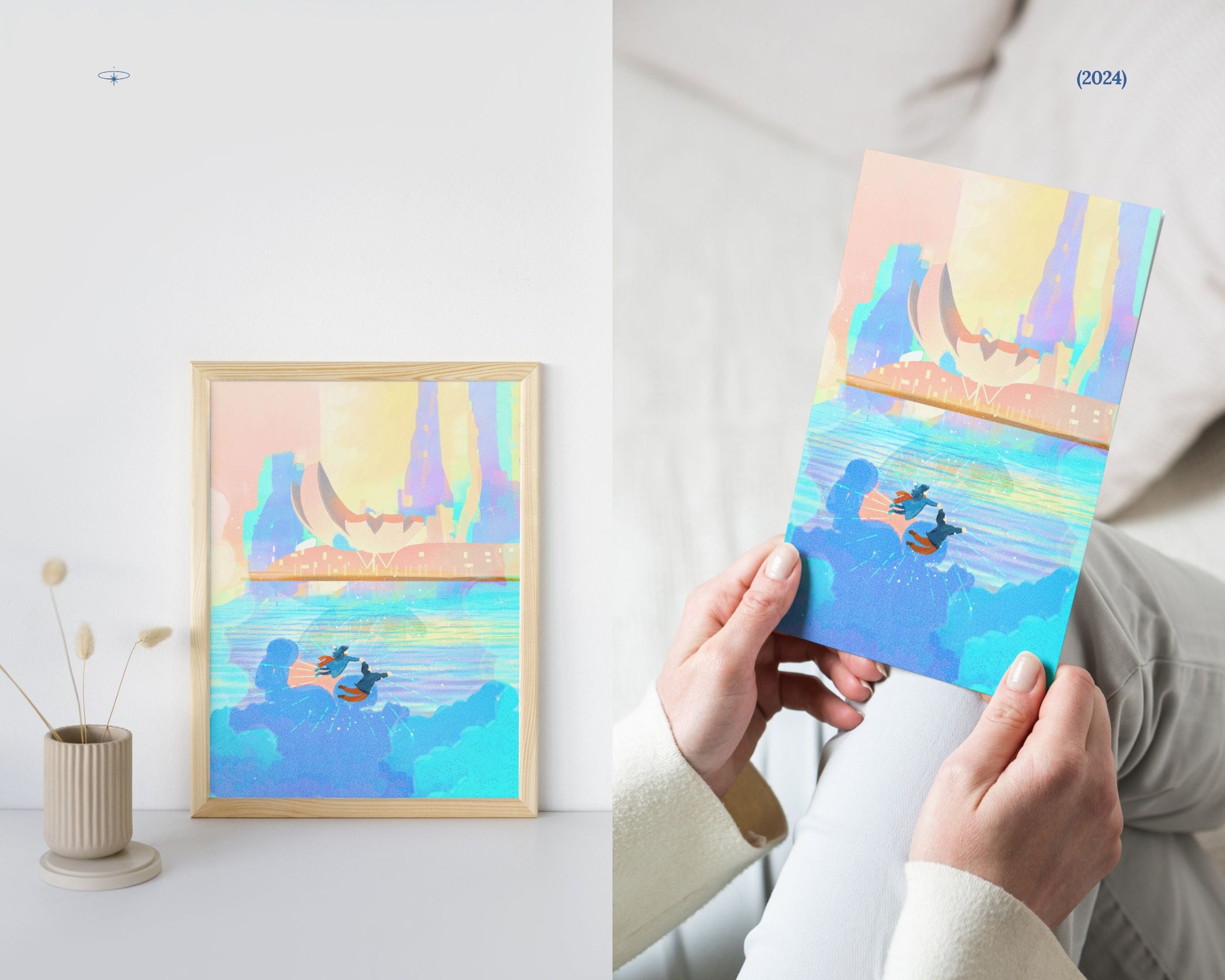 Flying & Growing Together | ArtScience Museum | Singapore Landmarks Art Print