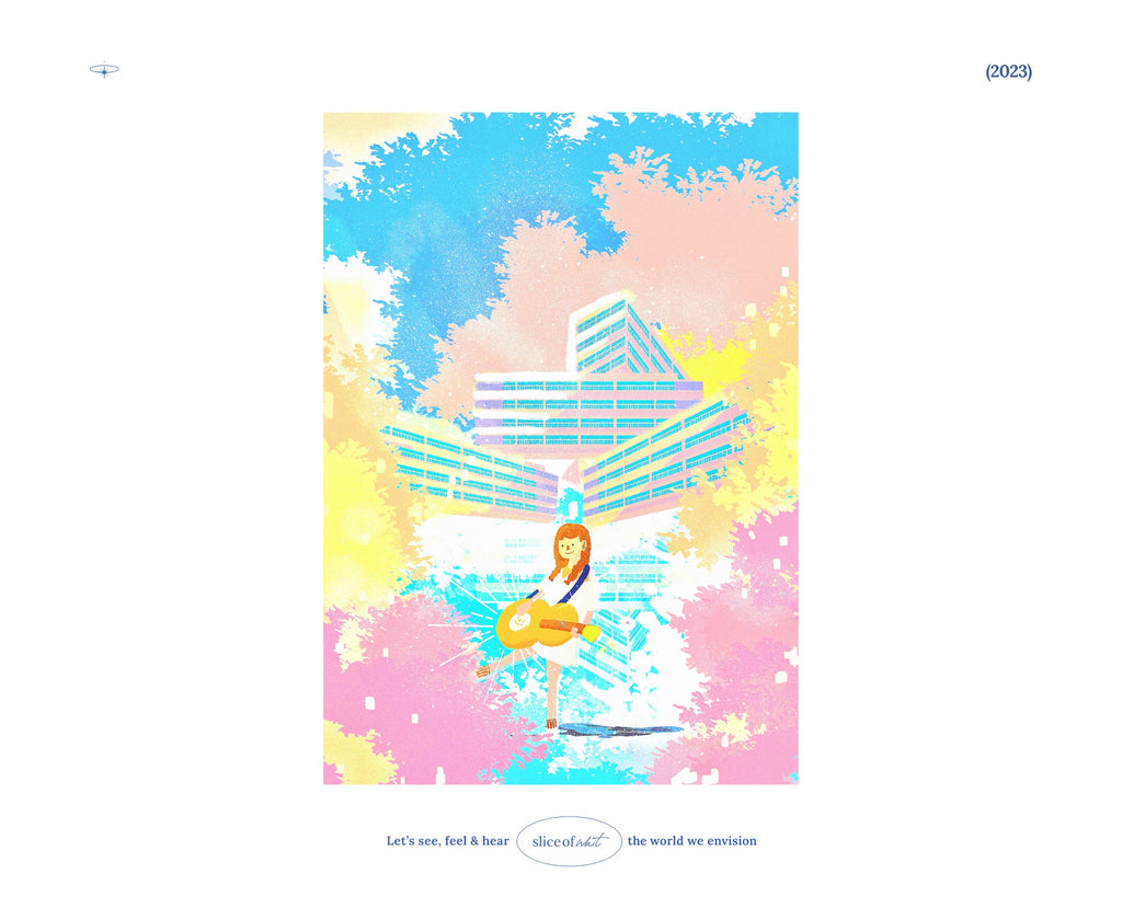 Serenade at the Interlace Condo |  Singapore Landmarks Art Print