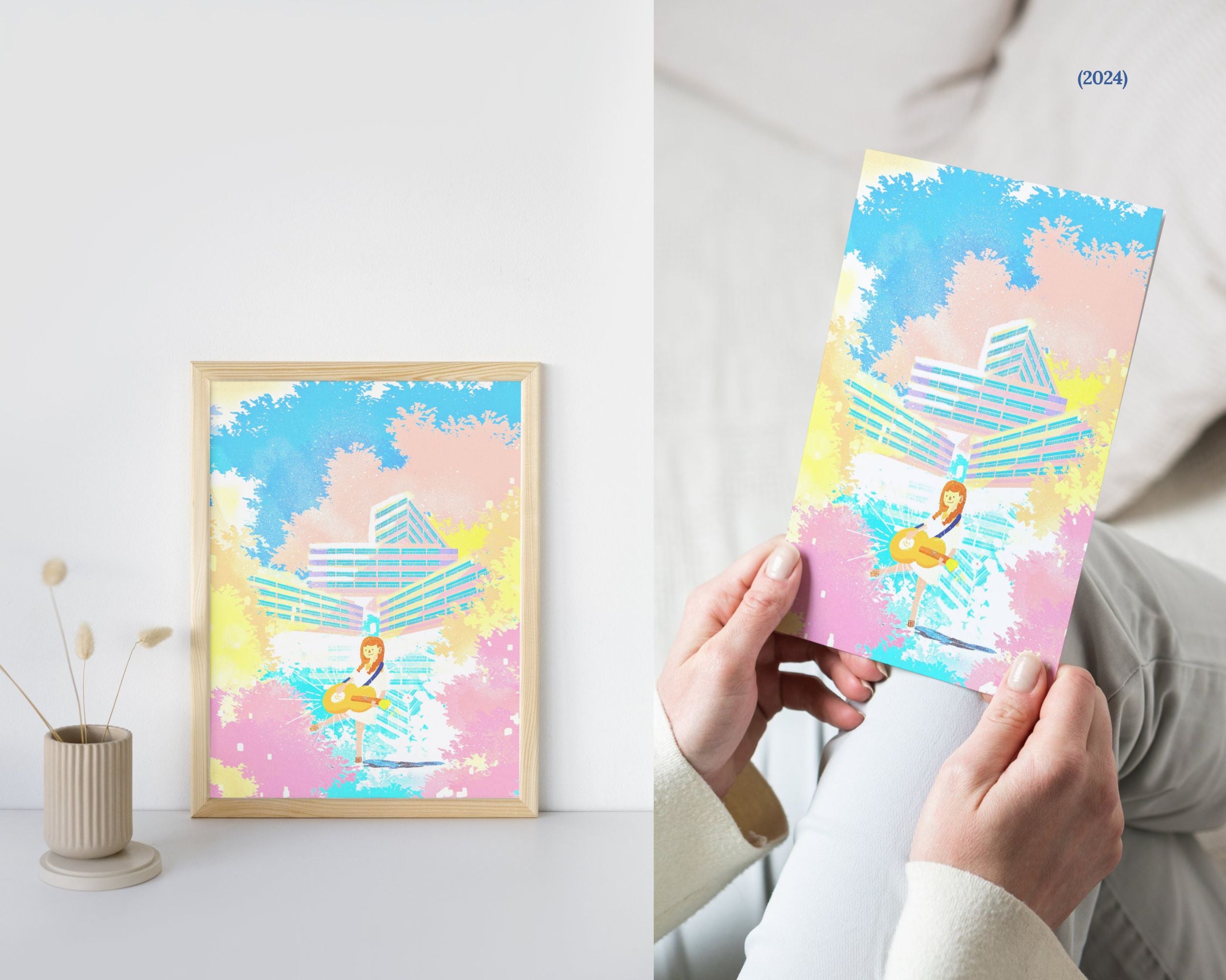 Serenade at the Interlace Condo |  Singapore Landmarks Art Print