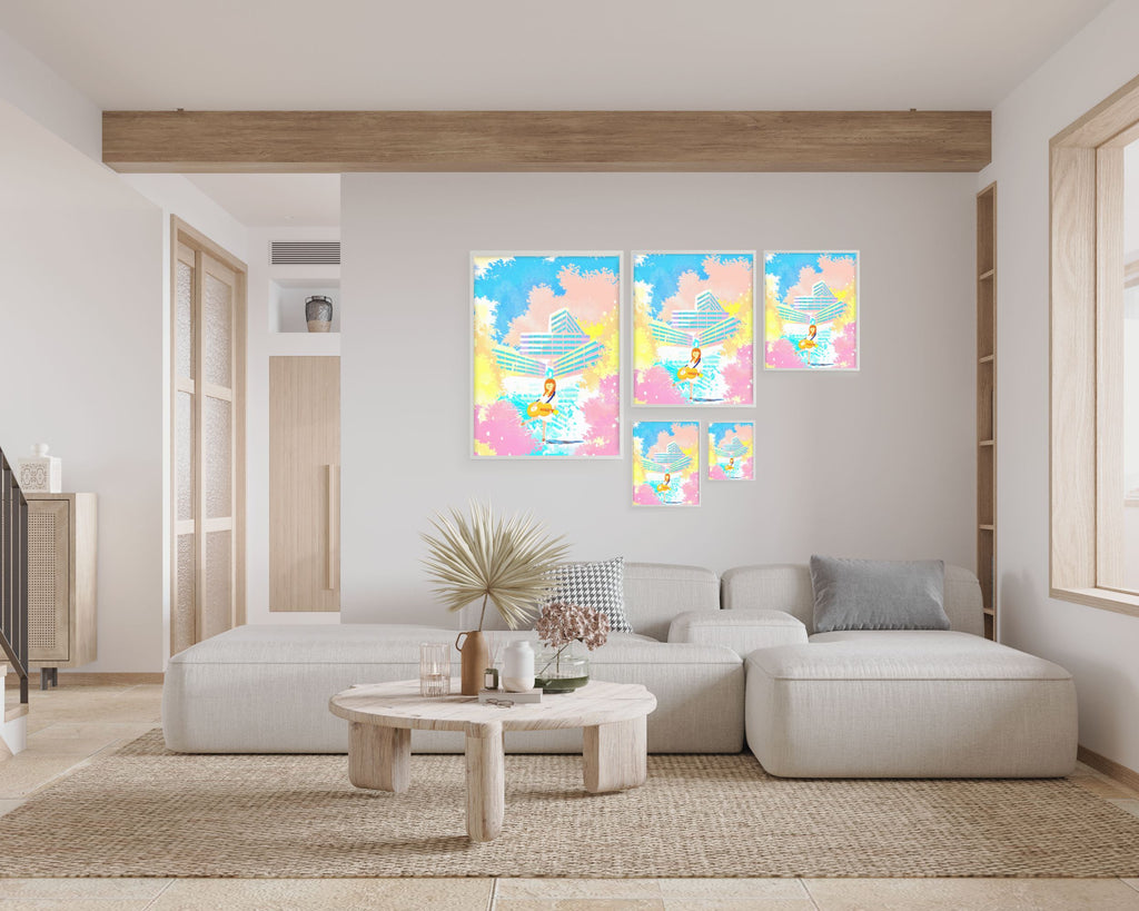 Serenade at the Interlace Condo |  Singapore Landmarks Art Print