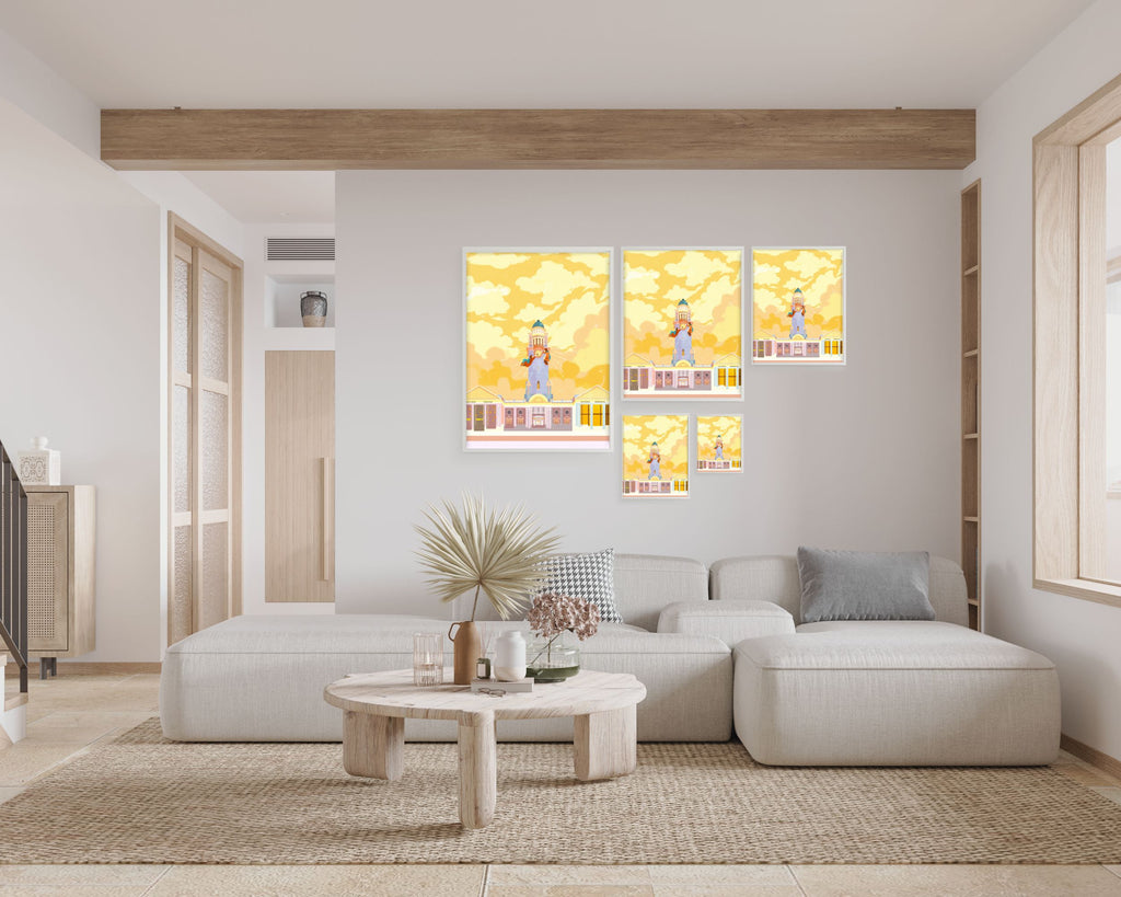 Joy doesn't need permission | Victoria Theatres | Singapore Landmarks Art Print