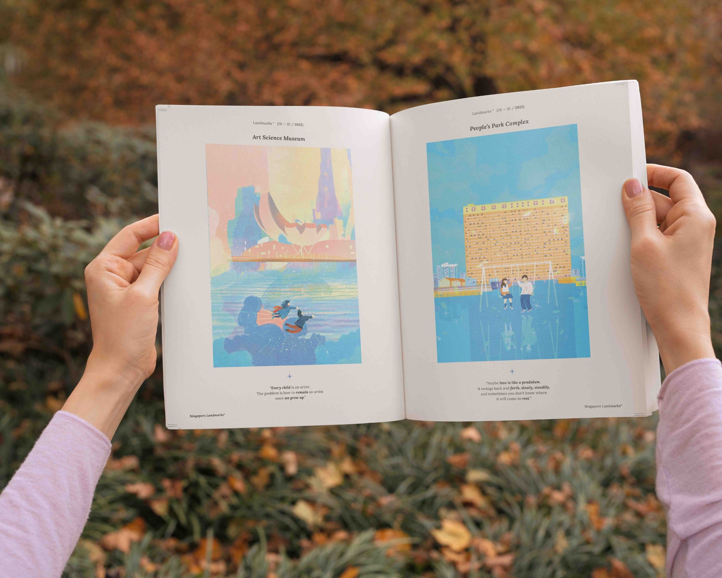 Singapore Landmark Zine