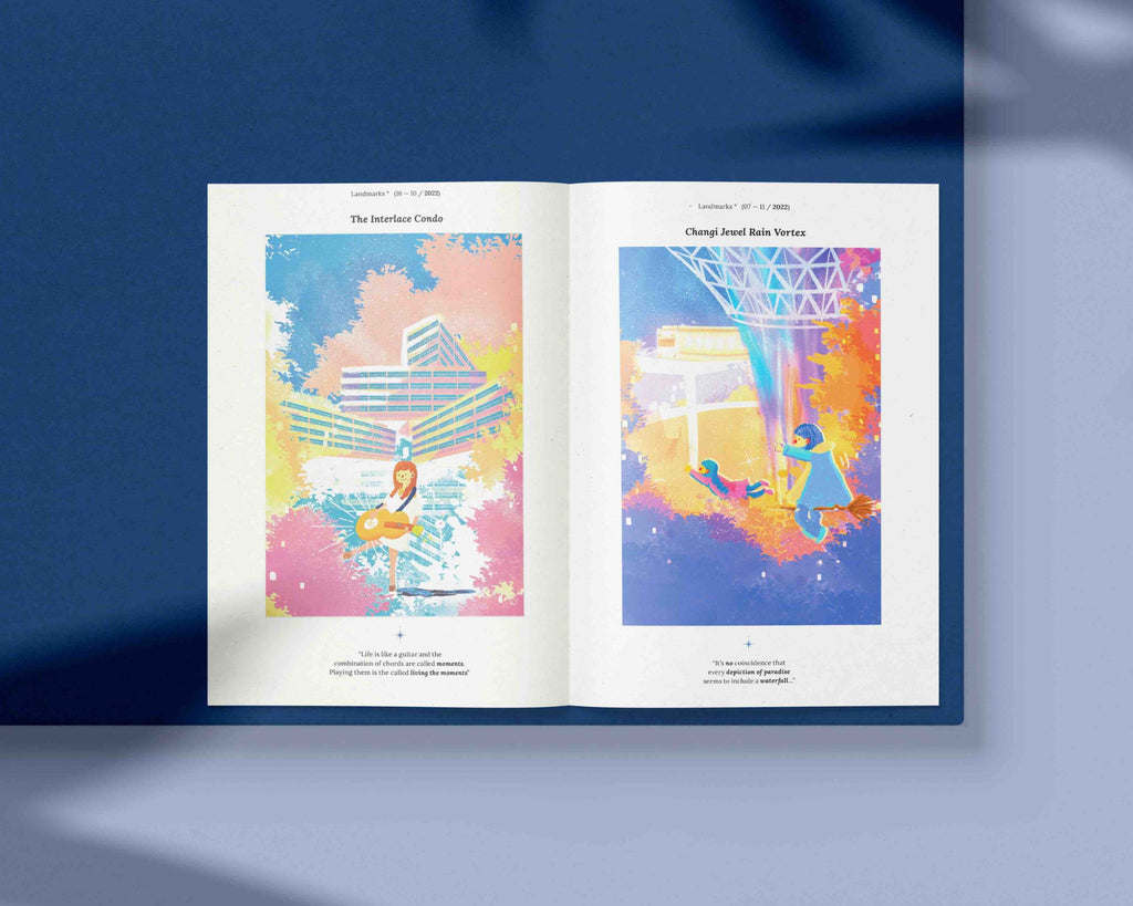 Singapore Landmark Zine