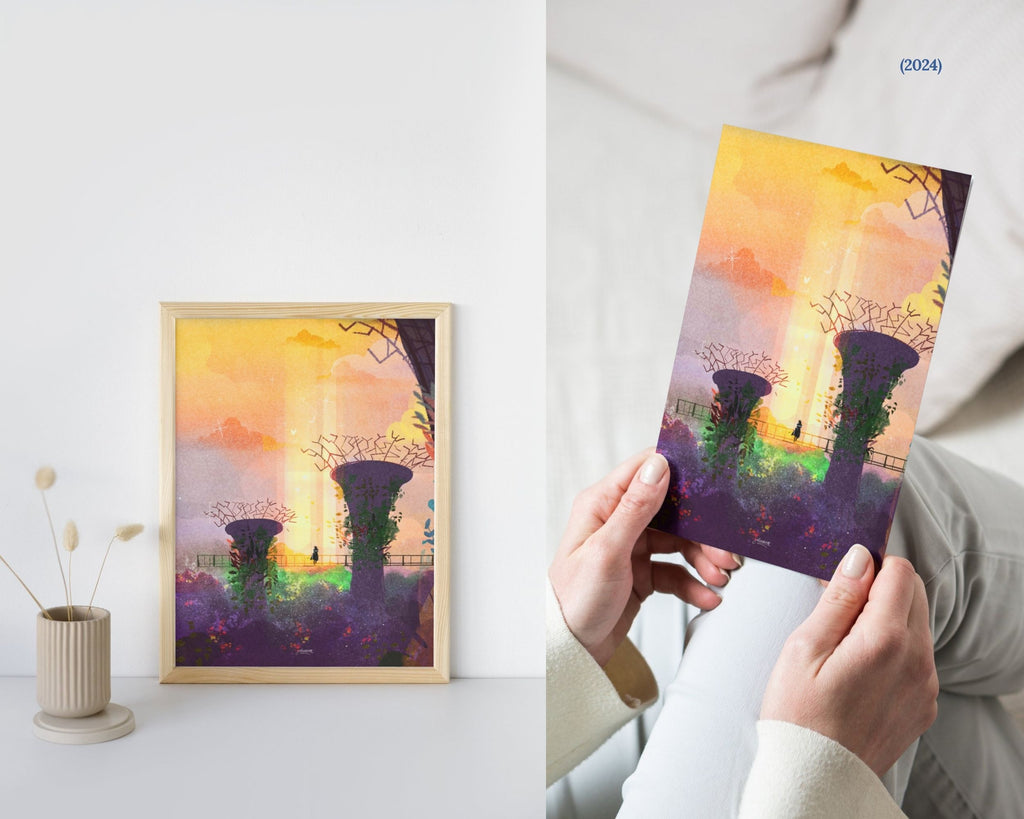 Garden By The Bay | Singapore Landmark Art Print