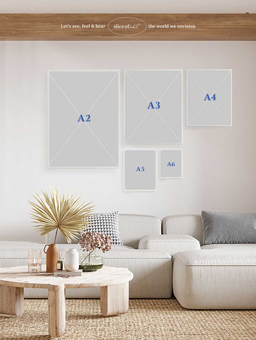 Waves of Feelings Print | Girl Cat Television