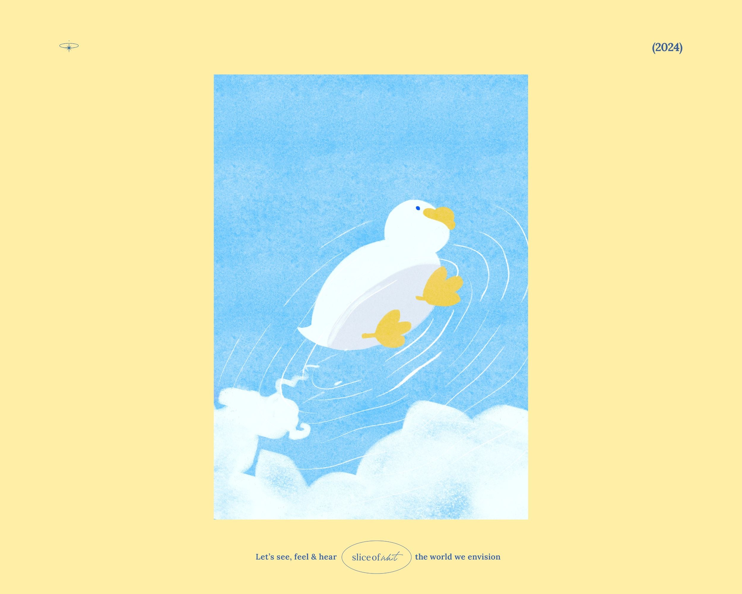 Duck Quack Art Print