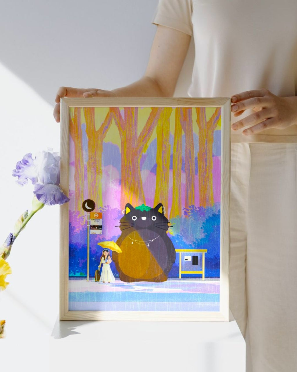 Waiting at our bus stop | My Neighbour Totoro | Studio Ghibli