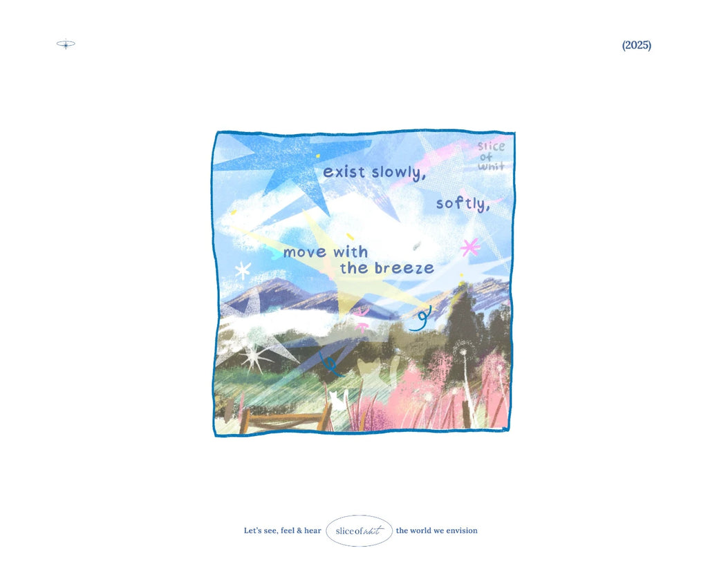 Jeju Korea Pink Muhly Flowers  | Sticker Flake