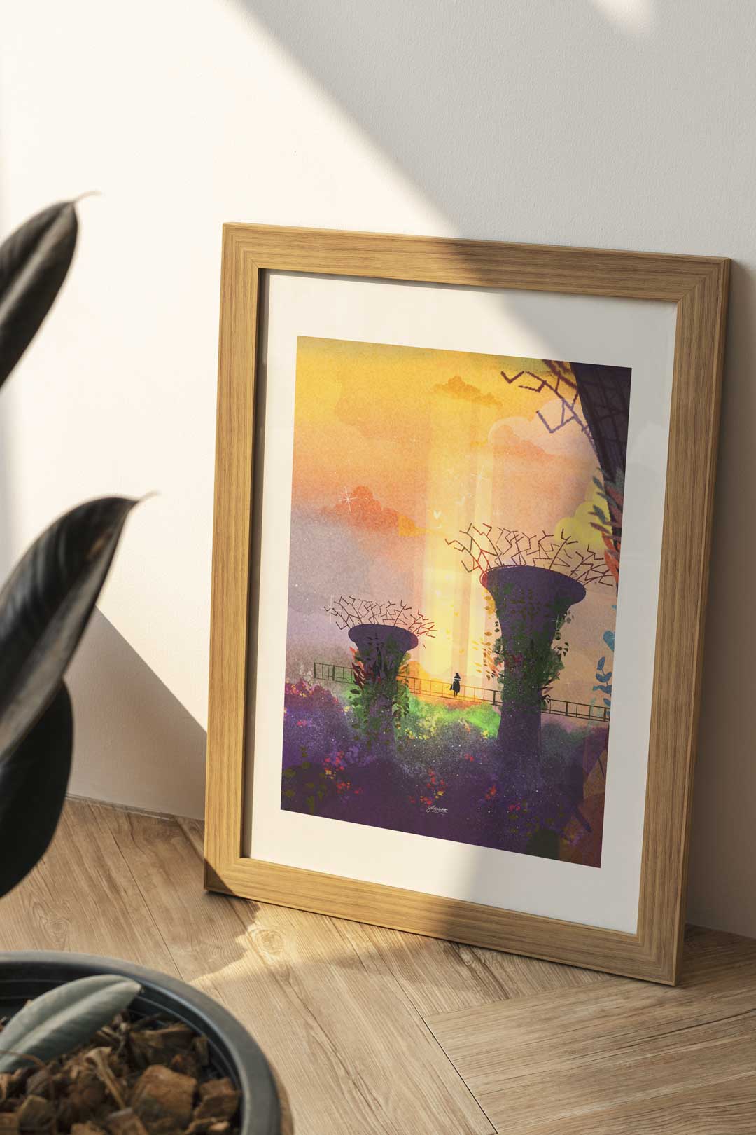 Garden By The Bay | Singapore Landmark Art Print