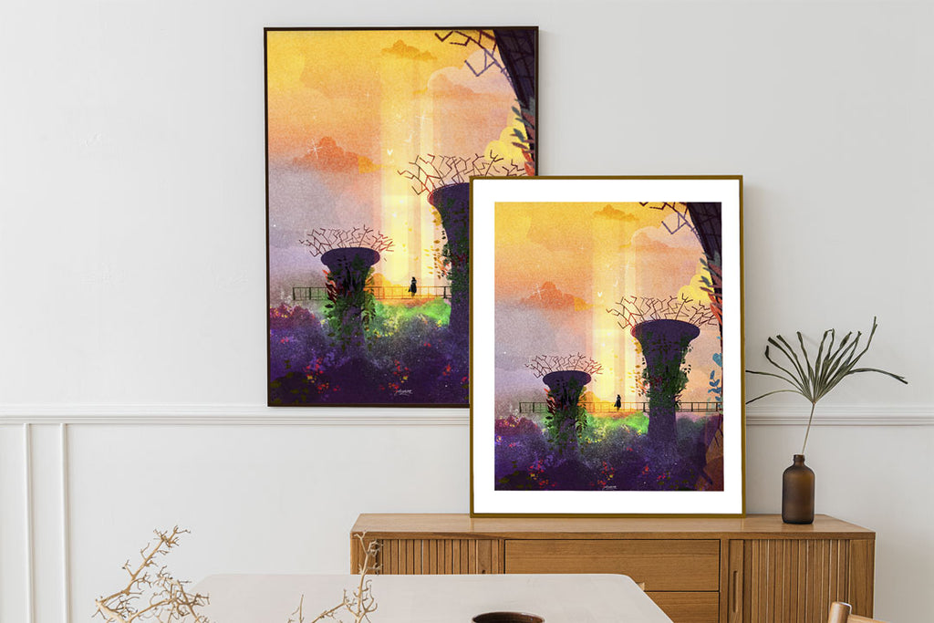 Garden By The Bay | Singapore Landmark Art Print