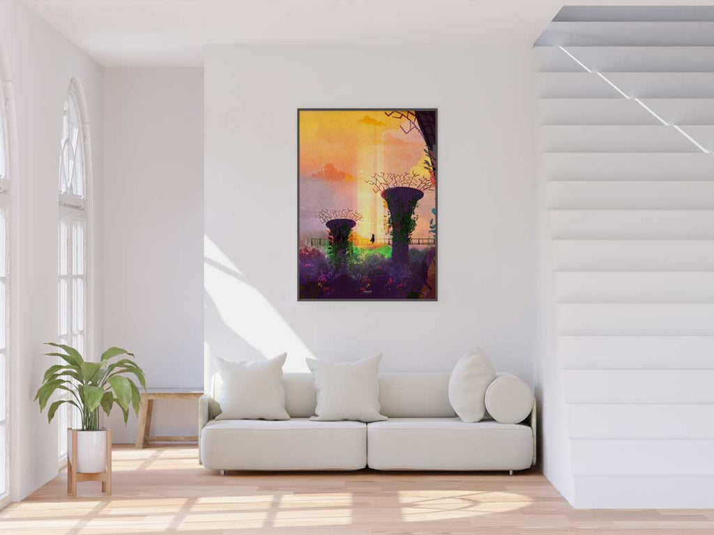 Garden By The Bay | Singapore Landmark Art Print