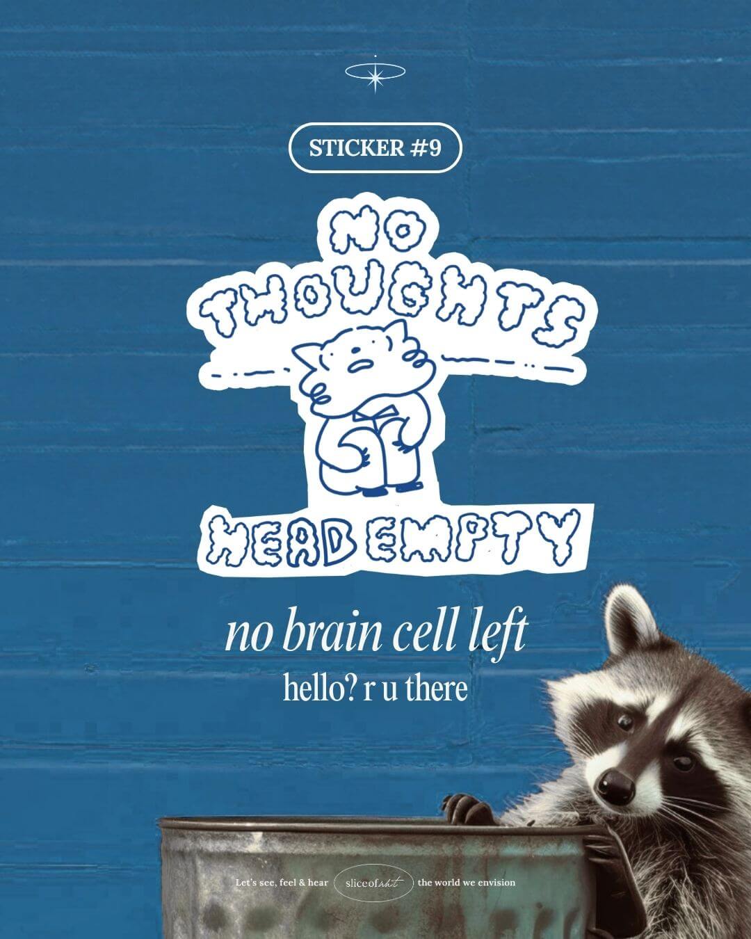 Physical Stickers - Raccoon Rage