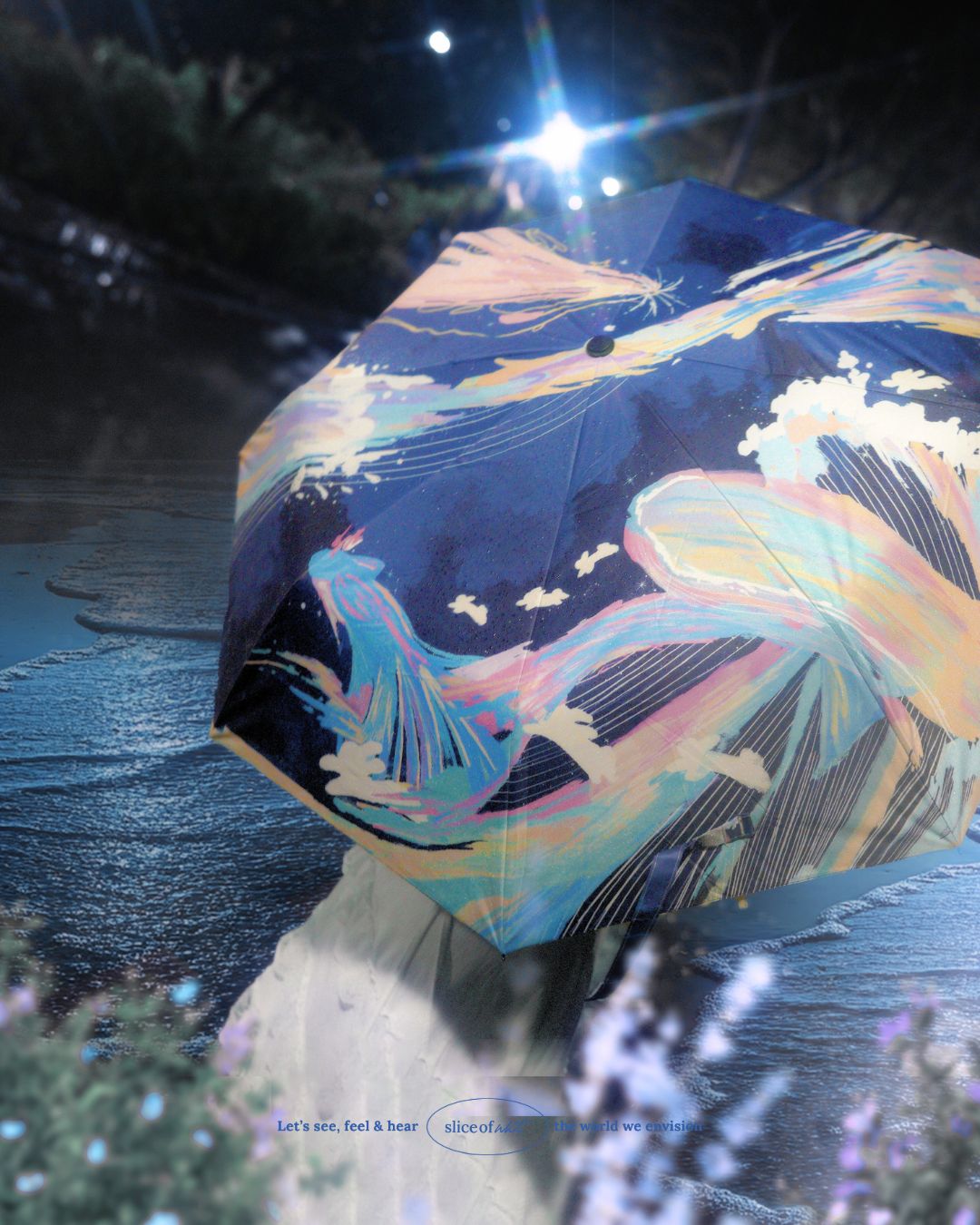 Pastel FairyCore Seasons Umbrella