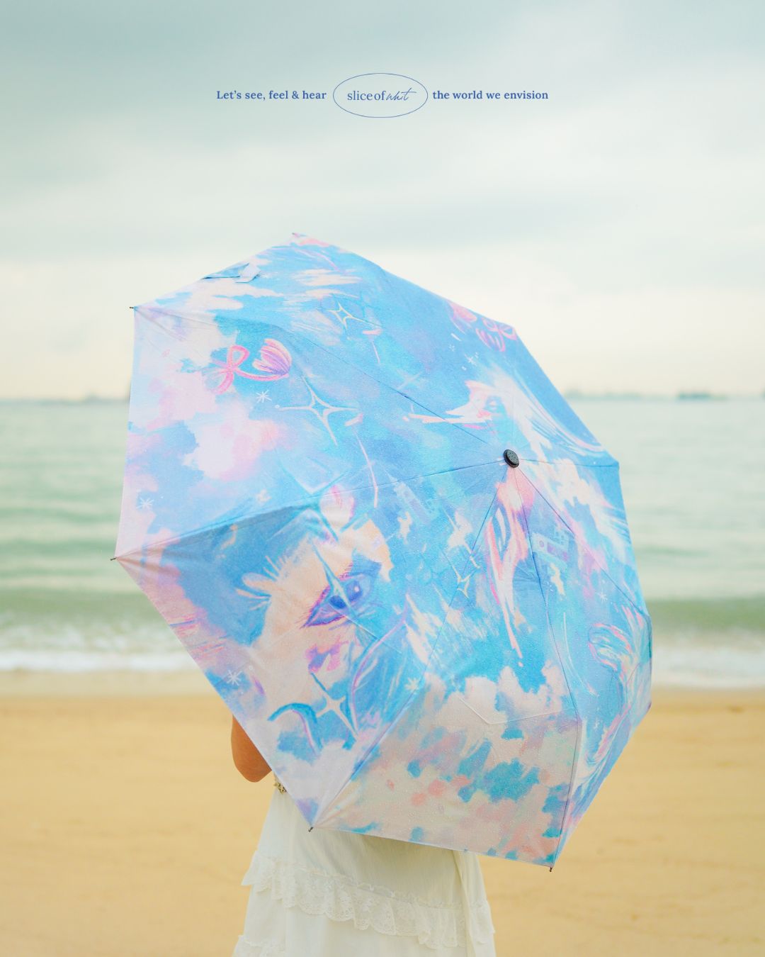 Pastel FairyCore Seasons Umbrella