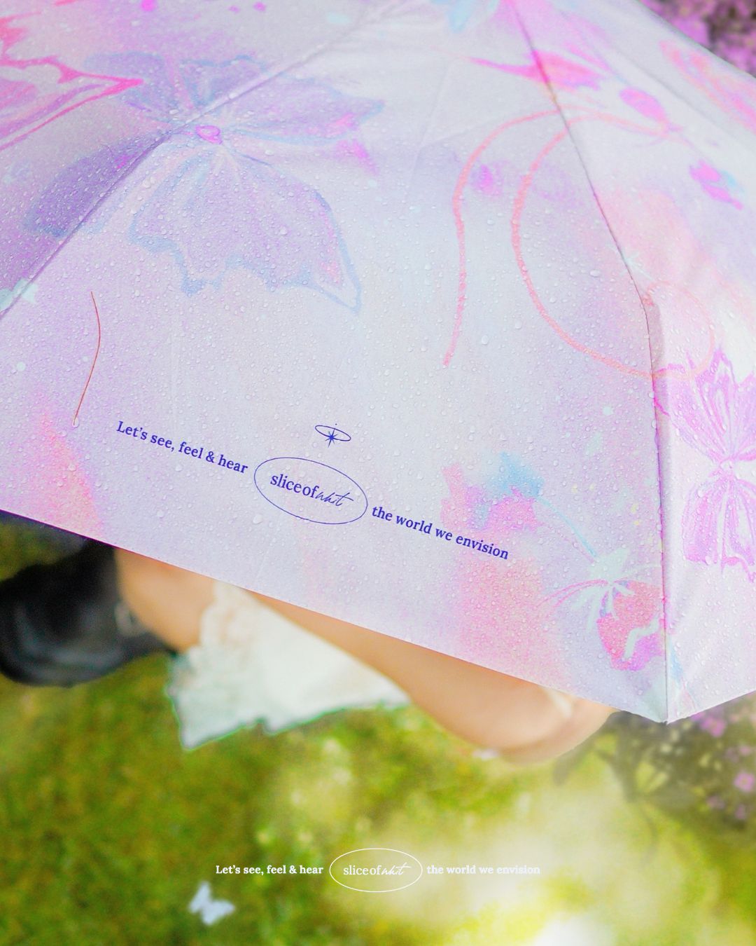 Pastel FairyCore Seasons Umbrella