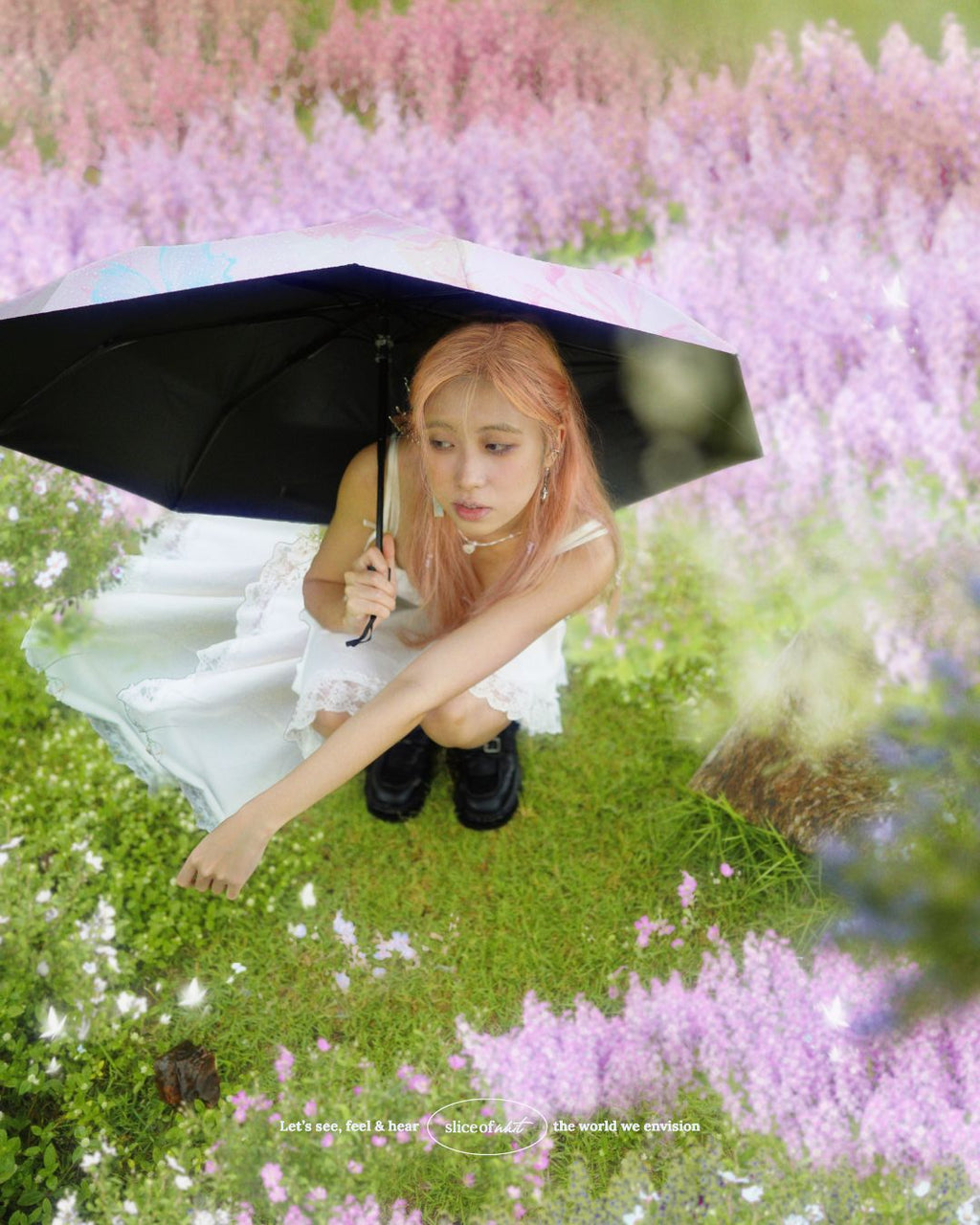 Pastel FairyCore Seasons Umbrella
